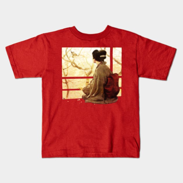 Window Kids T-Shirt by notthatparker